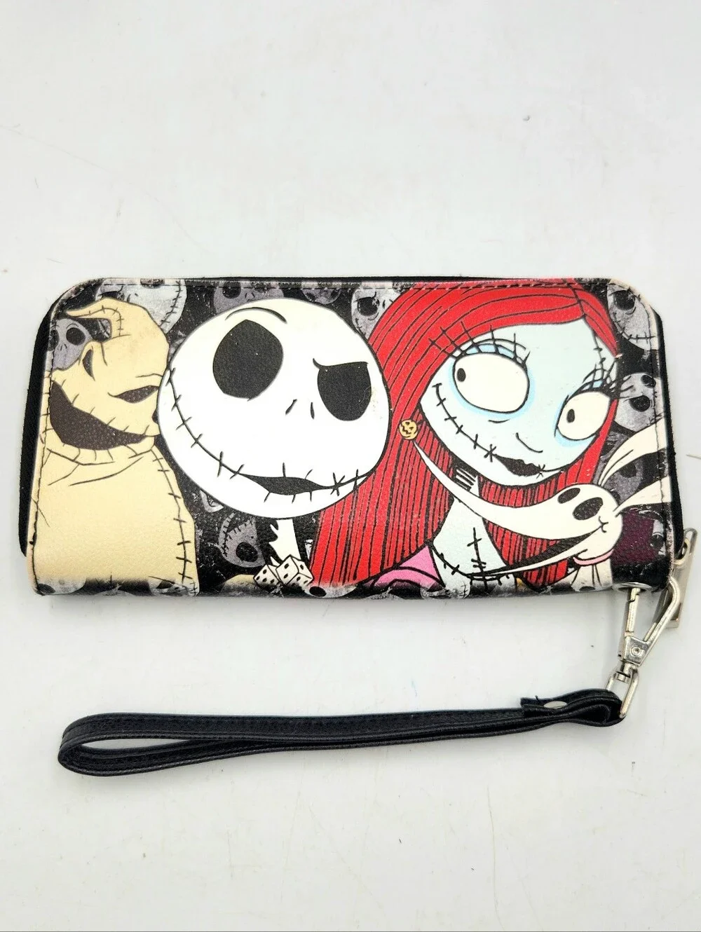 Bradford Exchange x Disney Nightmare Before Christmas Wristlet Wallet Jack Sally
